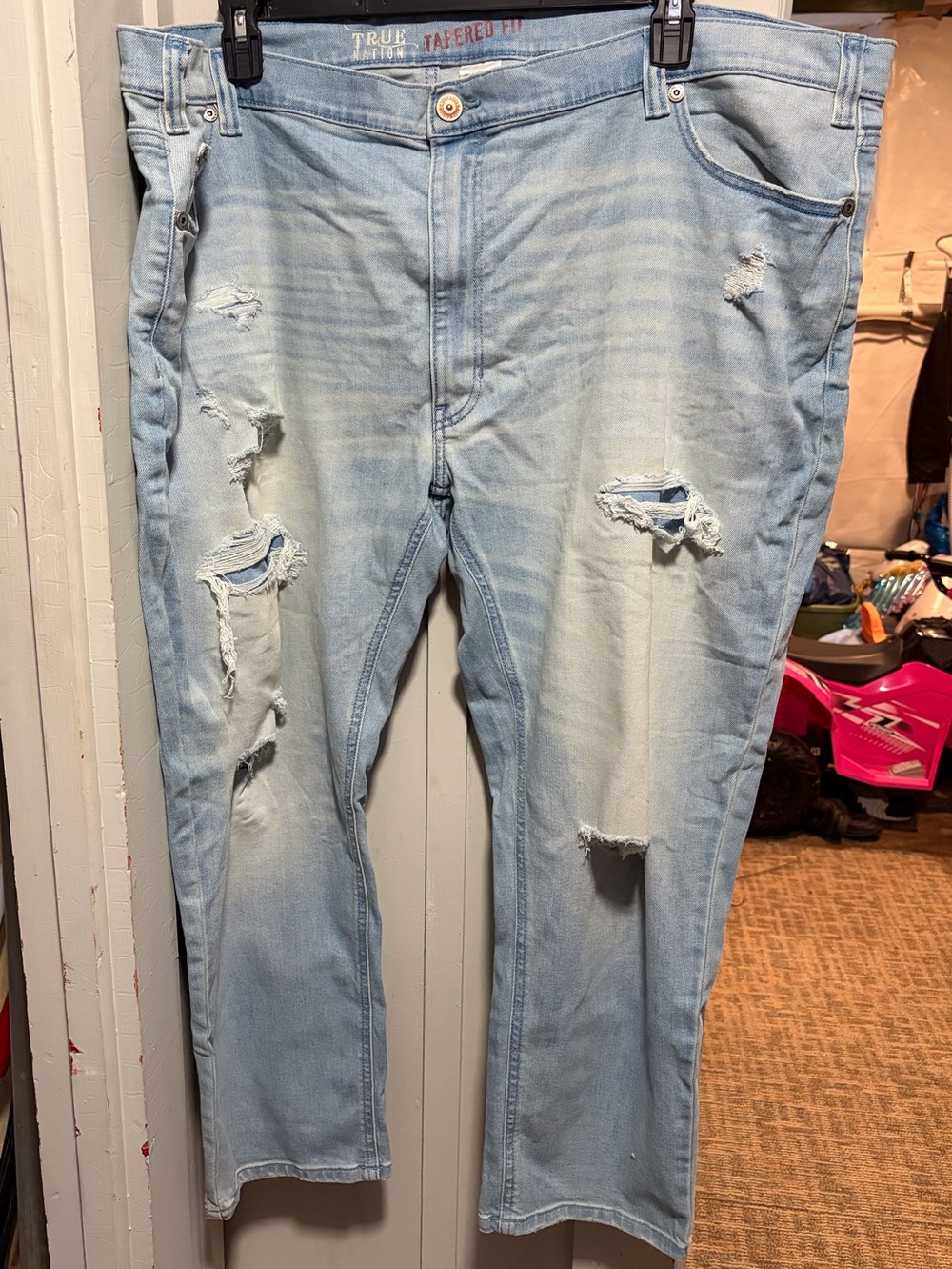 Mens true nation jeans size 52X28
